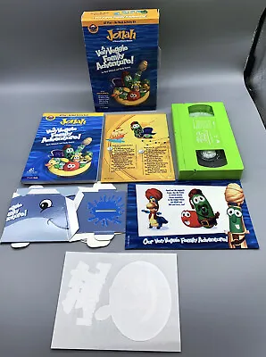 Jonah - A Veggie Tales Very Veggie Family Adventure VHS + Kit Appears Complete • $18.95