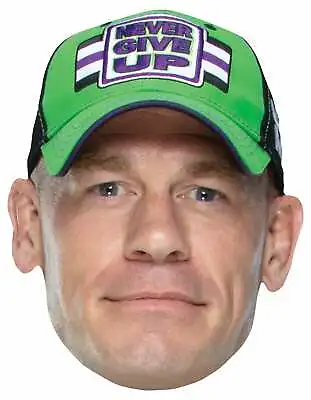 £3.99 • Buy John Cena WWE 2D Card Party Face Mask - Fancy Dress Fun Offical Wrestler Mask
