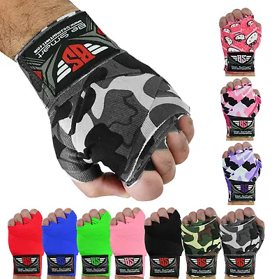 HAND WRAPS 180  137'' 99'' PAIR  MMA Kick Boxing Bandages Muay Thai UFC Karate • $9.89