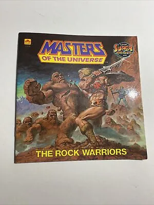 Masters Of The Universe: The Rock Warriors 1985 Golden Super Adventure Book • $6.99