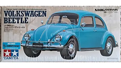 Tamiya 1/10 Volkswagen Beetle M-06L Chassis 2WD With Motor & ESC #58572-60A • $190.40