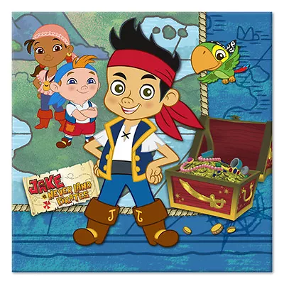 Jake And The Never Land Pirates Beverage Napkins • £3.04