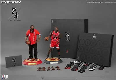  Michael Jordan Figure Set Away Final Editon 12  Real Masterpiece Case #483/500 • $1999.99