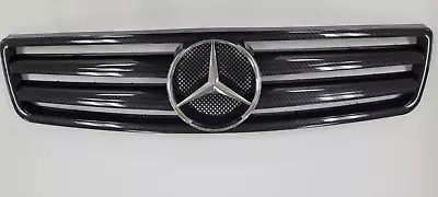 W140 S Model 92-95 Cl Type Grille Carbon Fiber Look • $248.99