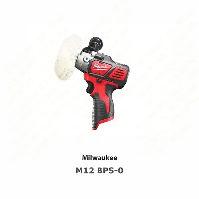 Milwaukee M12 BPS-0 Cordless Sub Compact Polisher Grinder Bare Tool • $118.10