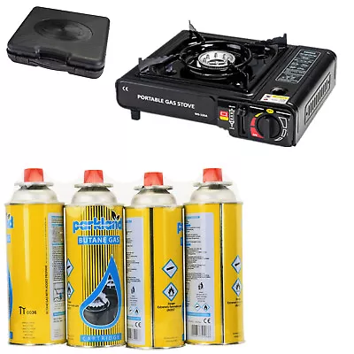 £20.99 • Buy Butane Gas Bottle / Portable Heater Outdoor Camping Caravan Fishing Tent / Stove