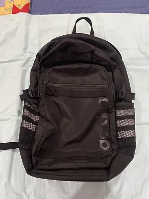 Adidas Backpack Book Bag With Laptop Pocket Black~ 90288 • $25