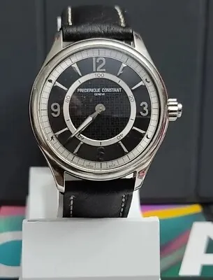 Frederique Constant Men's FC-282AB5B6 'Horological Smartwatch' Black Dial • $379.95