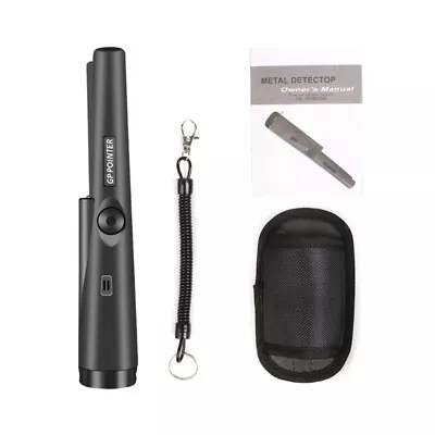 Metal Detectors For Adults & Kids Handheld Pin Pointer Wand Buzzer Vibration • £13.94