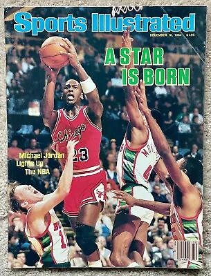 Sports Illustrated 1984 Michael Jordan Chicago Bulls A Star Is Born-rookie Cover • $1499.99