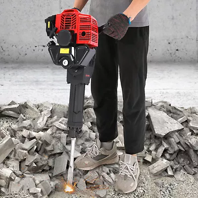 52cc 2 Stroke Gas Power Demolition Concrete Breaker Drill Jack Hammer W/Chisel • $269