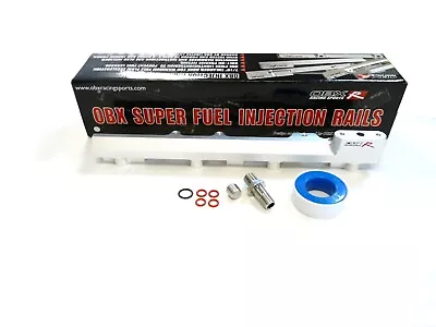 OBX-RS Polished Fuel Rail For 99 00 Honda Civic Si 1.6L (B16) DOHC • $30