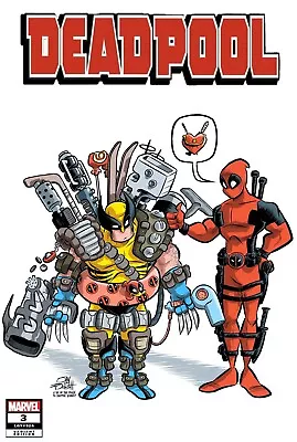 Deadpool #3 Jay Fosgitt Variant Limited To 800 Copies With Numbered Coa Wk5 • £23.95