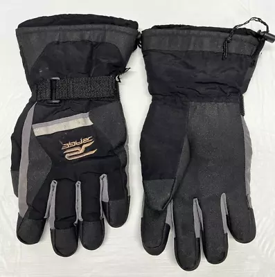 Rage Thinsulate Mens Gloves Small Black Waterproof Reinforced Palm Fingertip • $12