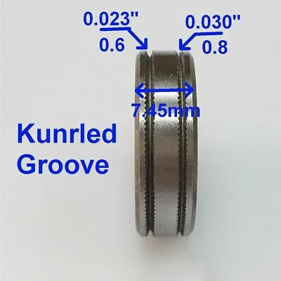 Mig Welder Wire Feed Drive Roller Roll Parts 0.6-0.8 Kunrle-Groove .023 -.030  • $8.17