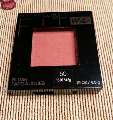 Maybelline New York Fit Me Blush 25 Pink 30 Rose Nude Wine .16 Fl Oz You Pick • $7.19