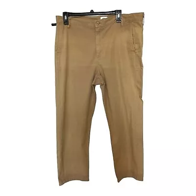 J. Crew Women’s Pants Slouchy Boyfriend Chino Cotton Tan Size 31 AV253 • $15.15