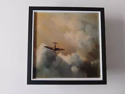 David Shepherd Aircraft Print 'Immortal Hero'  Spitfire  FRAMED • £22