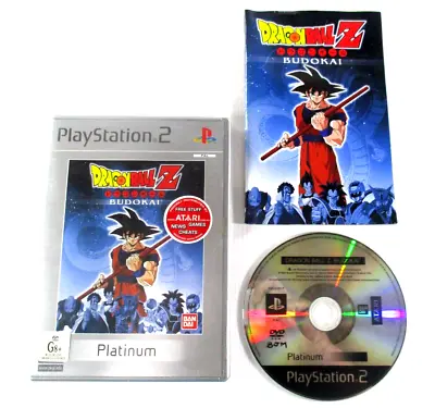 Dragonball Z Budokai PS2 Game G PAL R4 Manual 2003 Sony Tested FREE Tracked Post • $19.56