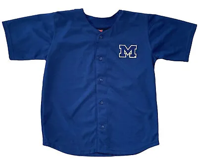 Vtg Team Nike NCAA Michigan Wolverines Baseball Jersey Mens SIZE Medium • $38.95