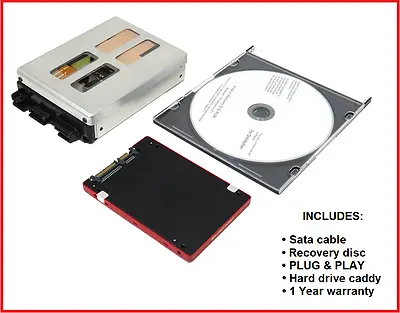 £245.52 • Buy NEW SSD Hard Drive + Caddy + Backup Disc Panasonic Toughbook CF-30 • Win XP / 7