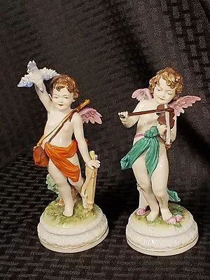 (2) Vintage Cherub Figurines - 6  • $32