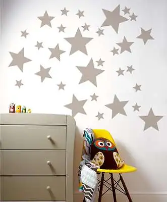 £29.99 • Buy DIY Mixed Size Star Wall Stickers Kid Decal Art Nursery Bedroom Vinyl Decoration