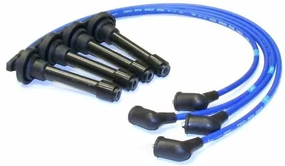 NGK JAPAN BLUE SPARK PLUG WIRE SET HE57 For HONDA CIVIC B16 ACURA INTEGRA B18 • $51.82