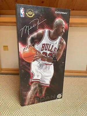 Enterbay Toys NBA Michael Jordan 23 White 1/6 Action Figure • $329