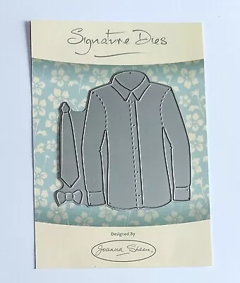 £5.99 • Buy Joanna Sheen Die - Shirt Die - Signature Craft Die Shirt, Tie & Bow Tie
