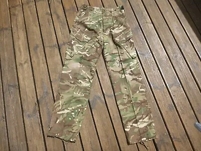 £9.99 • Buy British Army Combat Warm Weather Camouflage Mtp Cargo Camo Airsoft Trousers 36 W