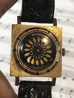 Vintage Ernest Borel Kaleidoscope Men Watch=run • $220