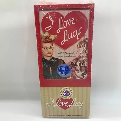 I Love Lucy - The Complete Fourth Season (DVD 2005 5-Disc Set) Brand New Sealed • $12.99