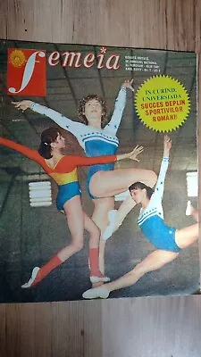 Nadia Comaneci 1981 The Woman  Romania Magazine Before University Games • $107