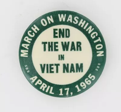 SDS March On Washington 1965 End The War In Vietnam Radical Peace Protest P1567 • $109