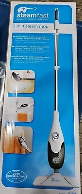 NEW Steamfast Steam Mop 120V+Continuous Steam Portable Design Corded  • $35