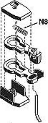 Micro-Trains Coupler Conversion For Kato SD40-2 - N Scale Model Train Coupler • $17.10