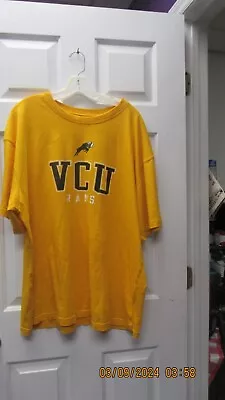 VCU RAMS T-Shirt Men's 2XL Yellow • $17.51