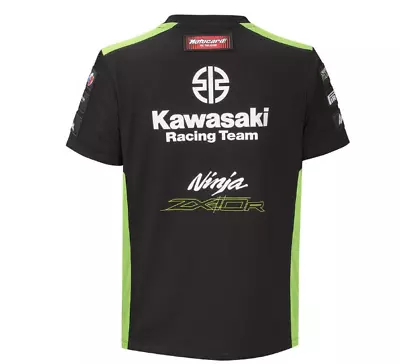 Genuine Kawasaki Wsbk 2023 T-shirt Male • £47.95