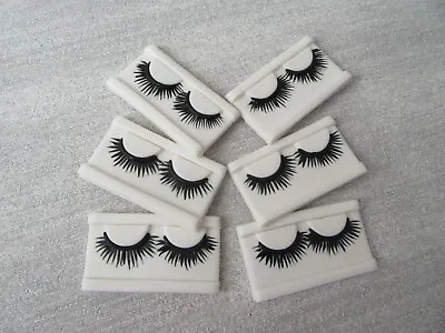 Edible Handmade Eyelashes Make Up Cake / Cupcake Topper Fondant Decoration • £18.49