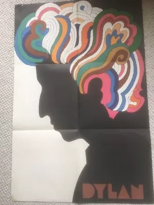 Bob Dylan Poster 1966 By Milton Glaser-ships Free! • $500