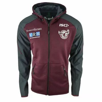 Manly Warringah Sea Eagles NRL Mens Workout Tech Pro  Hoody 2019 ISC BNWTS   • $69.95