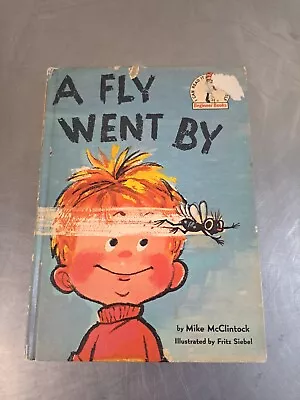 A Fly Went By 1958 Vtg 1st Edition Book Dr. Seuss Beginner Reader Insects Bugs • $8.79