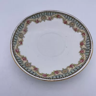 Radfords Crown China Saucer  Made In England - Rose Motif • £8.95