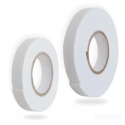 Foam Tape Double Sided Adhesive Roll 2m X 1mm / 2mm Thick Card Craft Foamtape • £2.75