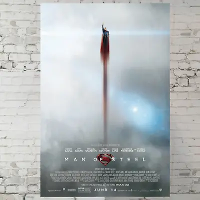 Man Of Steel Movie Poster - Superman Poster - 11 X17  Wall Decor Trendy Poster • $14.90