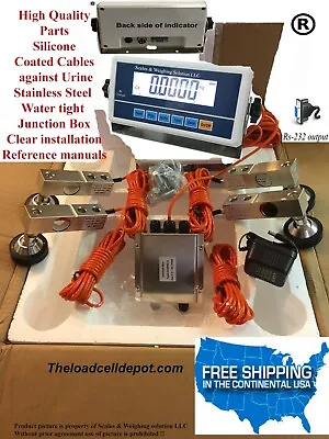 Livestock Scale Kit Cattle Hogs Sheep Goats Pigs Squeeze Chutes Pallet Scale 5yr • $245