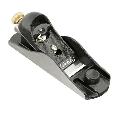 £24.80 • Buy Stanley No.220 7  Fully Adjustable 21 Degree Angled Wood Hand Block Plane,112220