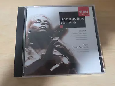 JACQUELINE Du PRE DVORAK & ELGAR CELLO CLASSICS  CD • £3.99