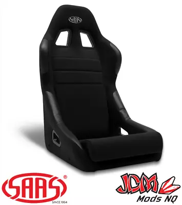 SAAS Mach II Seat Fixed Back Black (ADR Compliant) RP1001 • $459